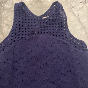 Girls Ella Moss eyelet dress